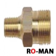 22mm Male x Male Thread - 1/4